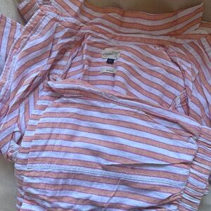 Striped Pink and Orange Top